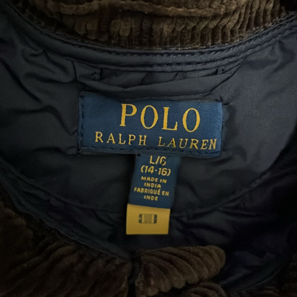 Polo by Ralph Lauren Blue Quilted Kids Jacket - Picture 7 of 10